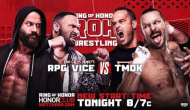 RPG Vice vs. TMDK Tonight on ROH on HonorClub
