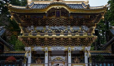The intricate gold and wood carvings of Tōshō-gū Shrine, Nikko