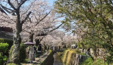 Philosopher's Path (Tetsugaku no michi), Eastern Kyoto