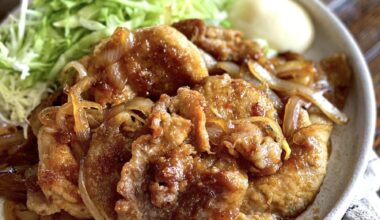 Tender and Juicy Ginger Pork (Buta no Shōgayaki)
