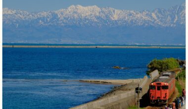 Mt. tateyama Range under clear skies, Toyama