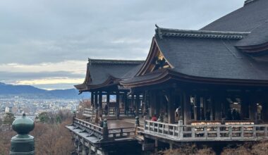 Rainy morning in Kiyomizudera