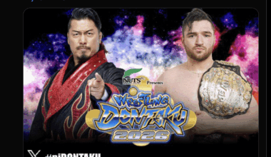 Callum Newman’s first defense of the IWGP Heavyweight Championship vs. Shingo Takagi is set for Night 2 of Wrestling Dontaku on May 4th