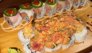 My favorite sushi rolls