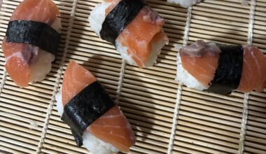 1st timer attempting Nigiri sushi for my wife’s birthday. Do you think she’ll be happy