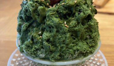 Matcha Kakigori