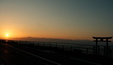 Shirahige Shrine, Lake Biwa, Shiga Prefecture