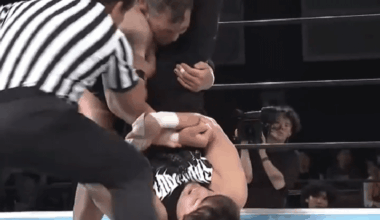 I like the idea of Narita being a 'technical cheater', trying to shatters his oponents' limbs with either weapons or submission holds, avoiding direct grappling/striking confrontation.