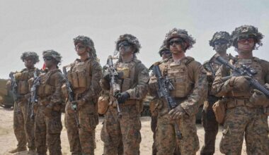 US reportedly moving 2,500 Marines from Japan to Middle East - The Mainichi