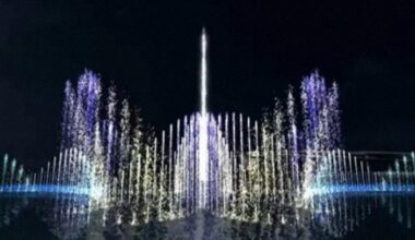 Massive fountain show set to debut in Tokyo's Odaiba on March 28