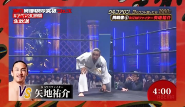 Aaron Wolf beating up guys for fun!