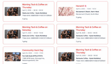 Kyoto Tech Meetup for April