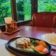 Hamburg steak with 4 kinds of cheese in Nikko, Tochigi