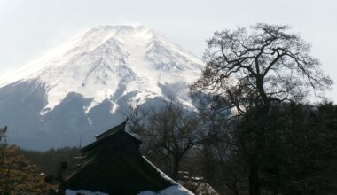 One of tourist spots - Oshino hakkai 忍野八海