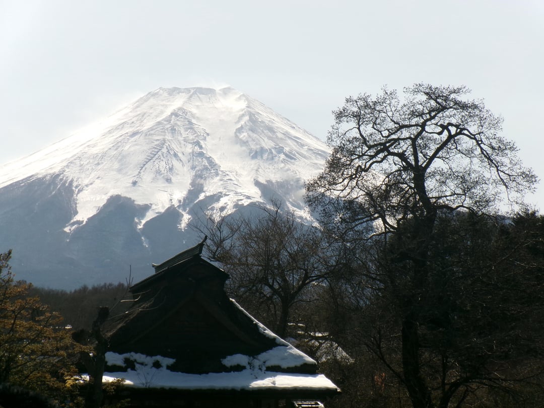 One of tourist spots - Oshino hakkai 忍野八海