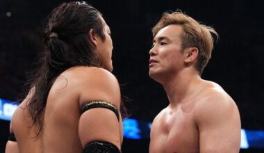 It’s kinda funny to think the past two biggest stars of NJPW are feuding with two of the bigger young Japanese stars, neither of whom are NJPW talent.
