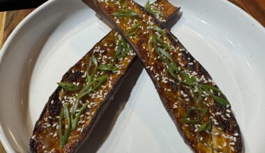 Nasu dengaku (homemade)