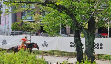 Horseback archery in Asakusa
