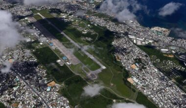 Unidentified foam near U.S. military bases in Okinawa raises PFAS concerns