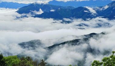 Sea of clouds near Tokyo