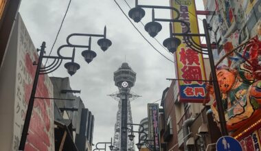 Osaka vibes (Tsutenkaku & Dontonbori)
