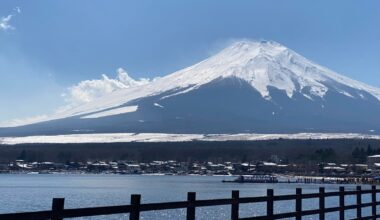 Mountain Fuji from Lake Yamanaka, Yamanashi (2025/03/21)