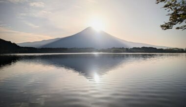 Fuji-san double diamond sunrise