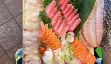 dry-aged birthday dinner served