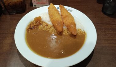 Fish Fry Curry at CoCo Ichibanya