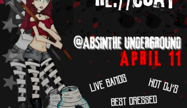 APRIL 11 - EMO NITE @ ABSINTHE UNDERGROUND