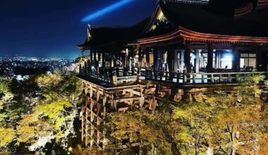 Kiyomizu night illumination