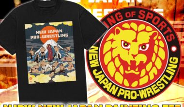 "NEW JAPAN PAINTING" T-shirt (Sun and Mt. Fuji)