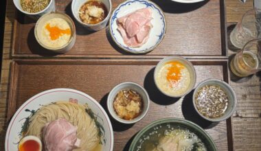 Both the prettiest and tastiest meal I had in Tokyo