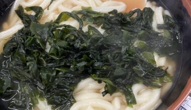 My lunch udon