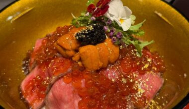 Wagyu over rice