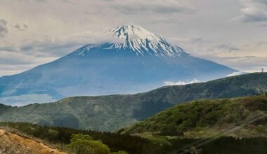 Mt. Fuji from the Hakone Ropeway