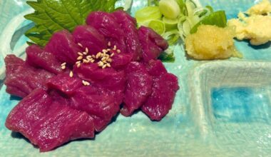 If a pub has “BASASHI” on the menu, I can't help but order it.