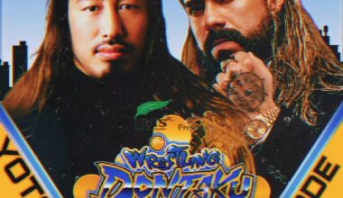 I made this poster for Yota vs Andrade, i liked the Dontaku 2000ish logo style