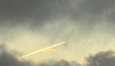 did i just see a comet over tokyo