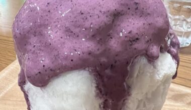 The shaved ice here is an unmatched treat