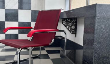 A chair at the Tokyo Metropolitan Teien Art Museum.
