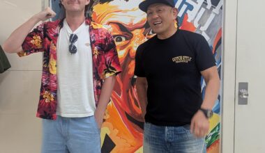 Met Suzuki san today