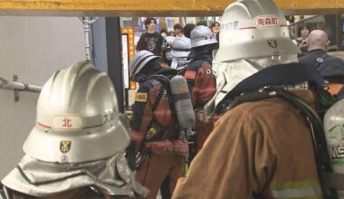 [Breaking, May 27] Unusual odor detected on Hankyu Takarazuka Line express train in Kansai. Station staff at Juso Station report "gasoline smell" to police. Takarazuka Line and Kobe Line temporarily suspended service