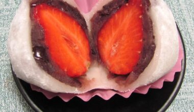 Strawberry daifuku from Kyoto