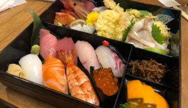 Sushi and Tempura Bento Box 🍣🍤