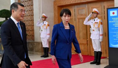 Japan’s Takaichi pledges deeper energy cooperation with Vietnam- the countries share concerns about China’s territorial claims in the East and South China Seas, and want to hedge against US-driven trade disruptions with economic and security ties.
