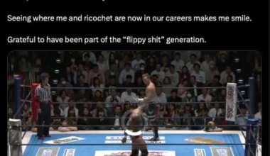 Will Ospreay: 10 years ago today was the match that changed everything. It’s crazy how quick time has flown by. Seeing where me and ricochet are now in our careers makes me smile. Grateful to have been part of the “flippy shit” generation.