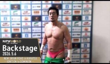 Taguchi is not impressed with people attacking his funky weapon