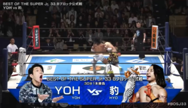 Hyo starting the match off flashy!