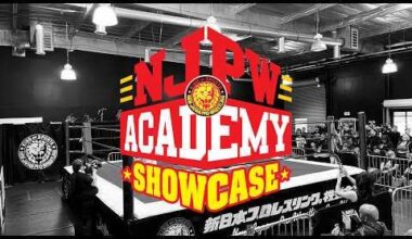 New Japan Pro Wrestling - NJPW Academy 3rd Anniversary Showcase, March 21, 2026 (LA Dojo young lions debut, plus matches from Steven Borden, Zuka King, Johnnie Robbie, Vin Parker, Movie Myk, et al)